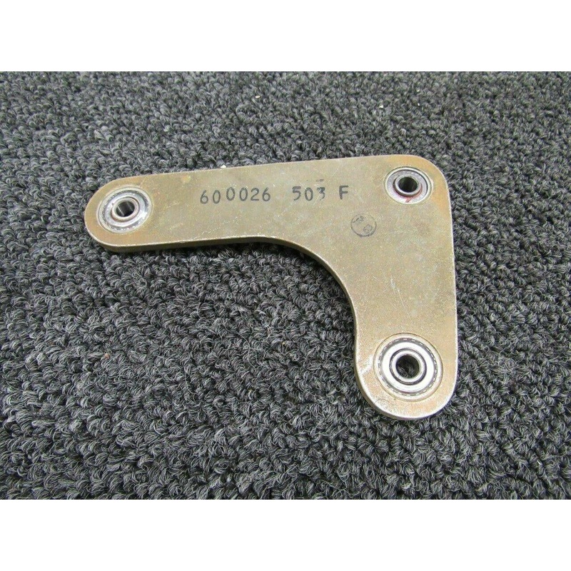 600026-503 Aerostar 601P Aileron Bellcrank Assembly Forward