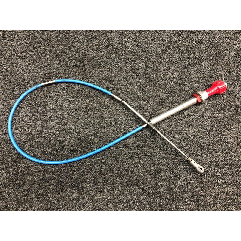 9862066-3 Cessna A185F Vernier Control Cable Assembly Mixture (Length: 46-3/4)