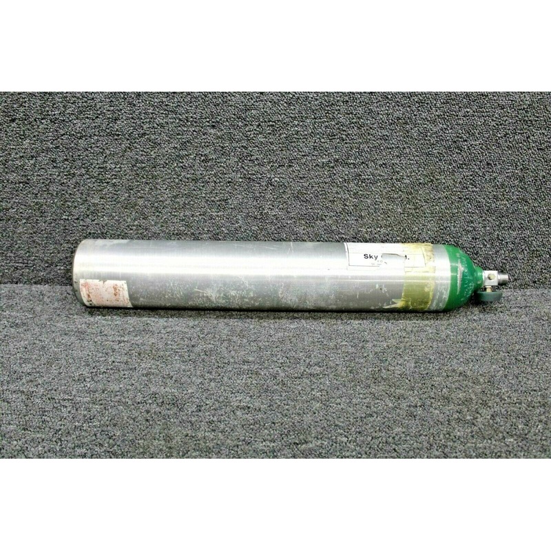 SK12-24-CV Piper PA32RT-300T Skyox Aluminum Oxygen Tank Assy (24 Cubic Feet)