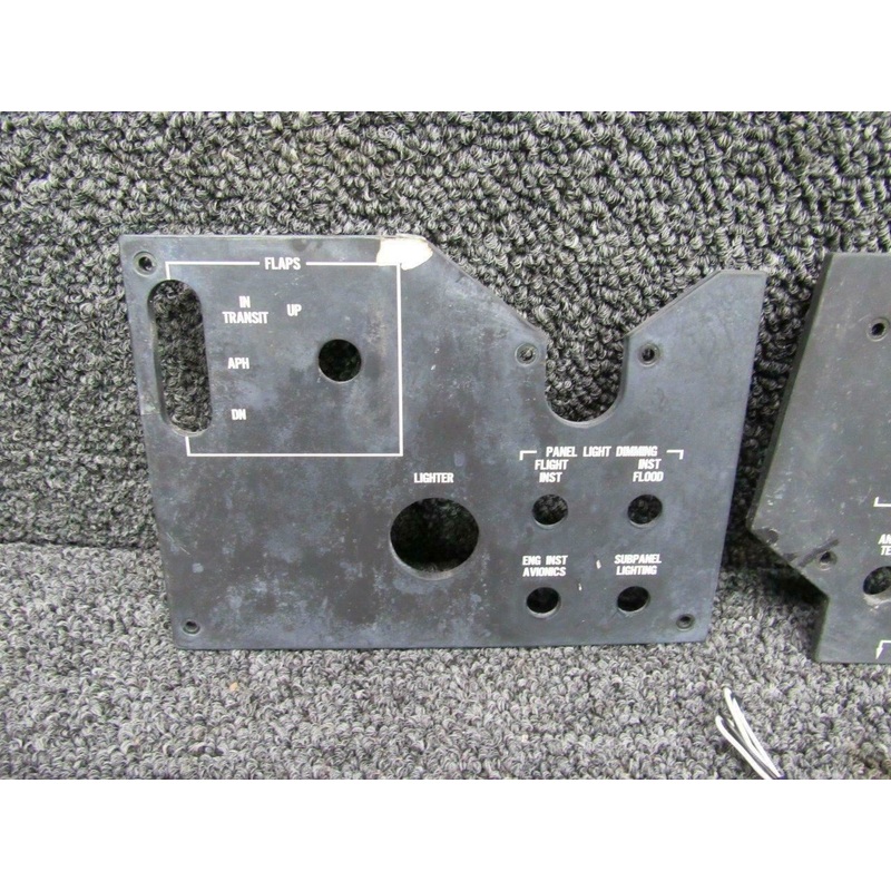 106-384013-1 /106-384011-3 Beech 58 Raytheon Lighted Panel Set (Volts: 28)