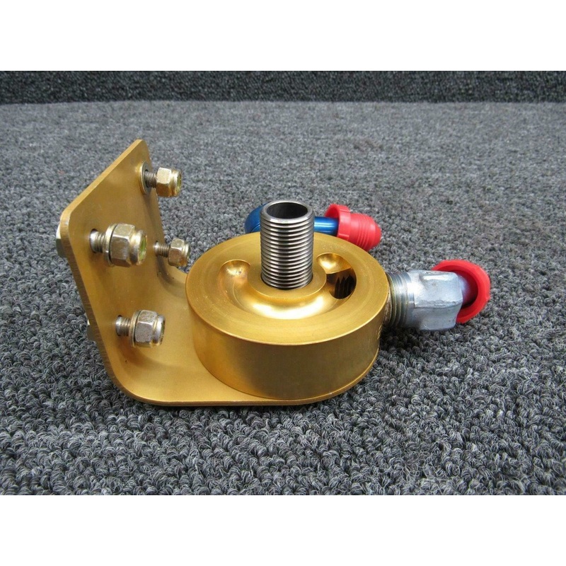 OFB-11 & OFM-11 Franklin 6A4-165-B3 Air Wolf Remote Oil Filter Mount W/ STC