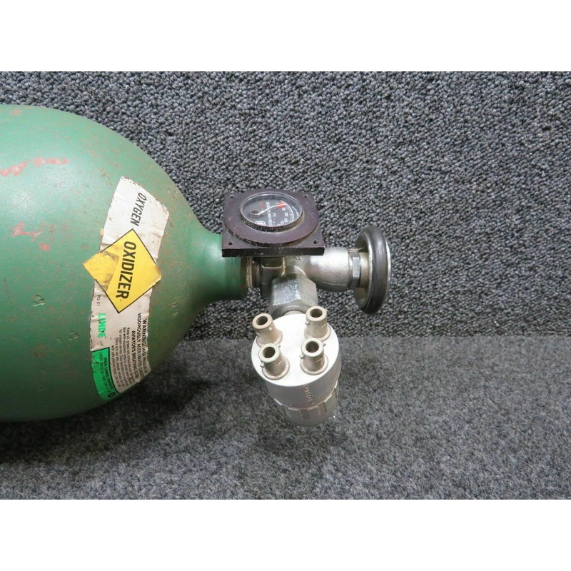 SK10 Piper PA31T Sky-Ox Oxygen Cylinder and Regulator Assembly (C20)