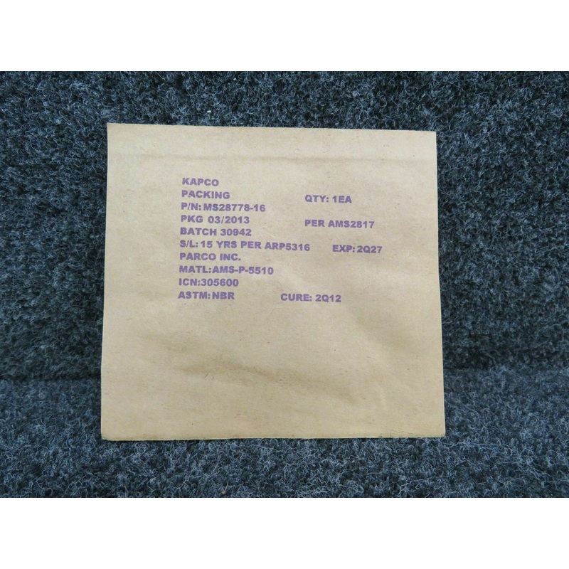 752-604 Piper PA31T Parco O-Ring Set of 10 (NEW OLD STOCK) (C20)