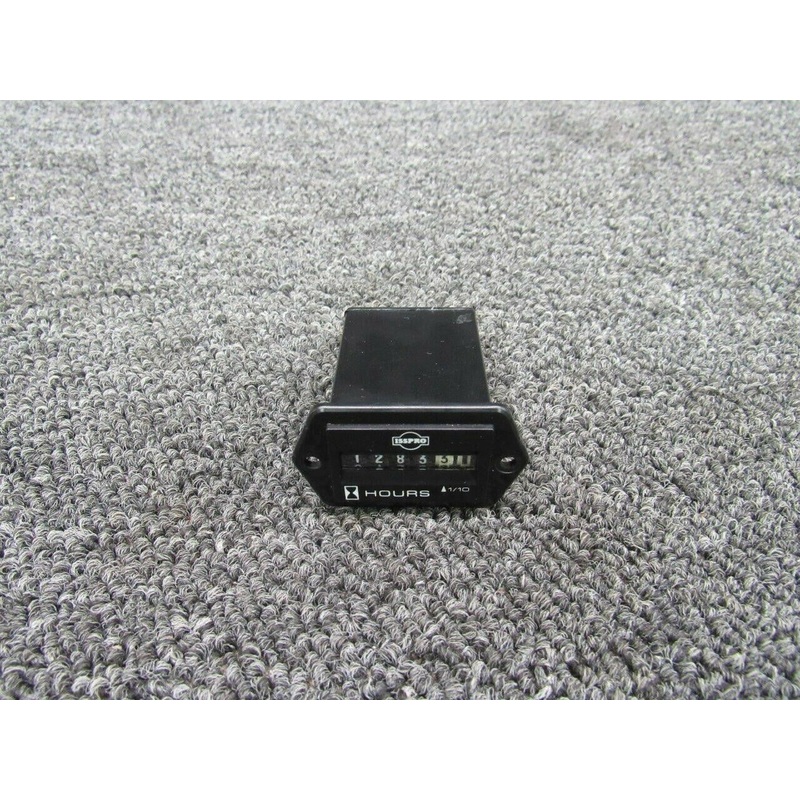 T14BH517BC86 Cessna A185F Isspro Hour Meter Indicator (Volts: 8-32)